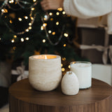 Travertine Match Holder